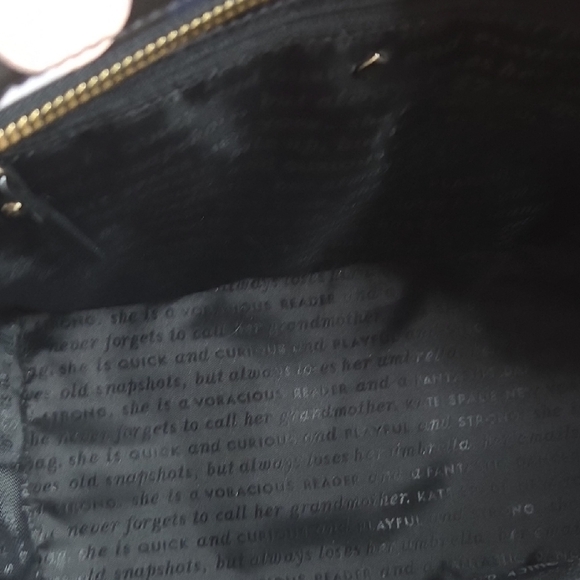 Kate Spade Black and Pink Polka Dot Tote - Picture 7 of 9